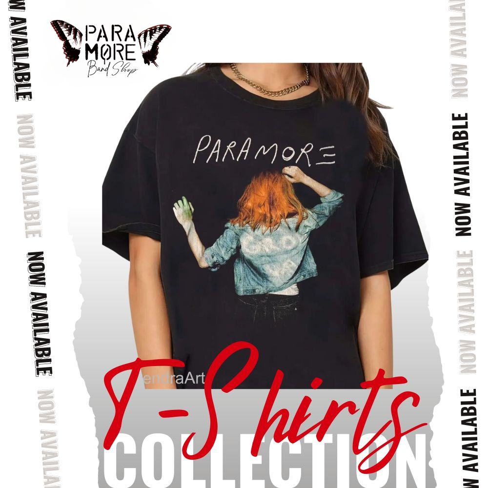 Cate Tshirt Paramorebandshop 1 - Paramore Band Shop
